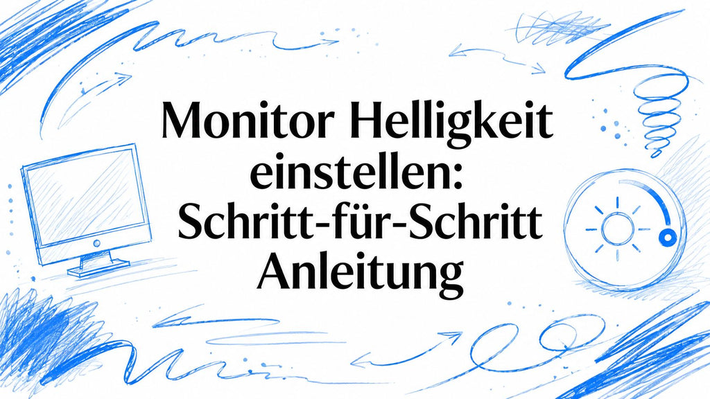 Monitor Helligkeit einstellen: Schritt-für-Schritt Anleitung