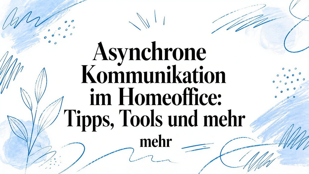 Asynchrone Kommunikation im Homeoffice: Tipps, Tools und