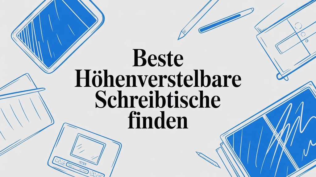 Beste höhenverstellbare Schreibtische finden