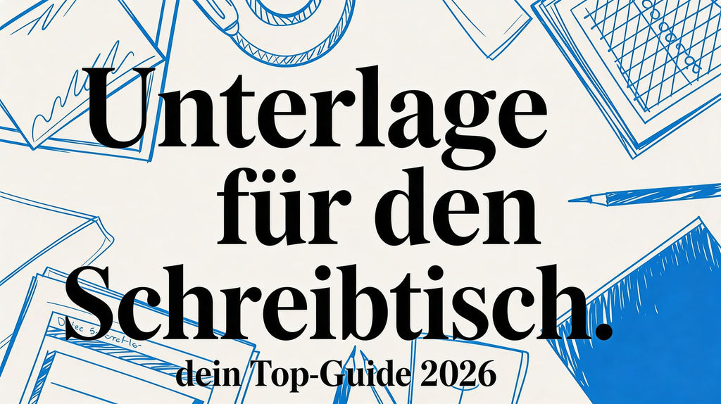 Unterlage für Schreibtisch: Dein Ratgeber 2026