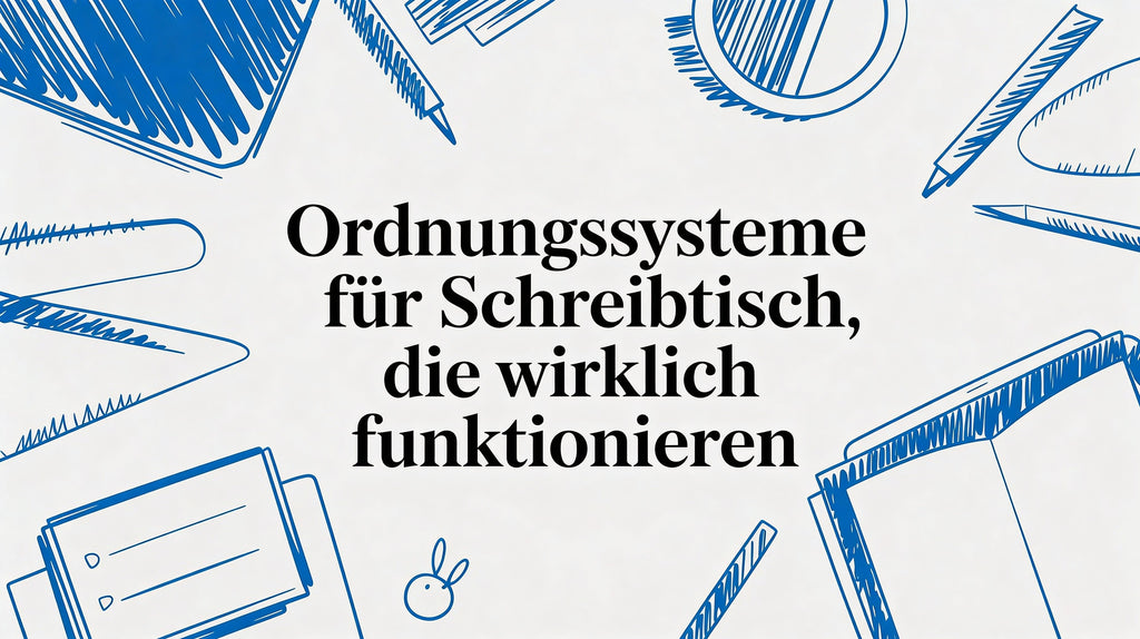 Ordnungssysteme für Schreibtisch die wirklich funktionieren