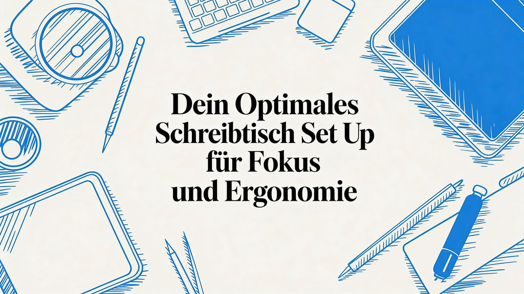 Dein optimales Schreibtisch Set Up für Fokus und Ergonomie
