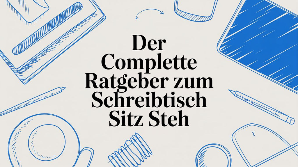 Der komplette Ratgeber zum Schreibtisch Sitz Steh