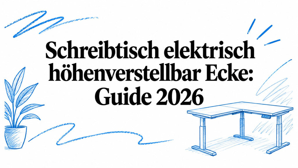 Schreibtisch elektrisch höhenverstellbar Ecke: Guide 2026