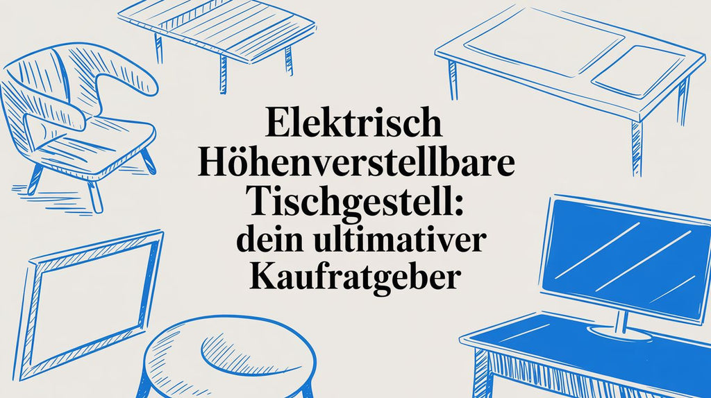 Elektrisch höhenverstellbare Tischgestelle: Der Kaufratgeber