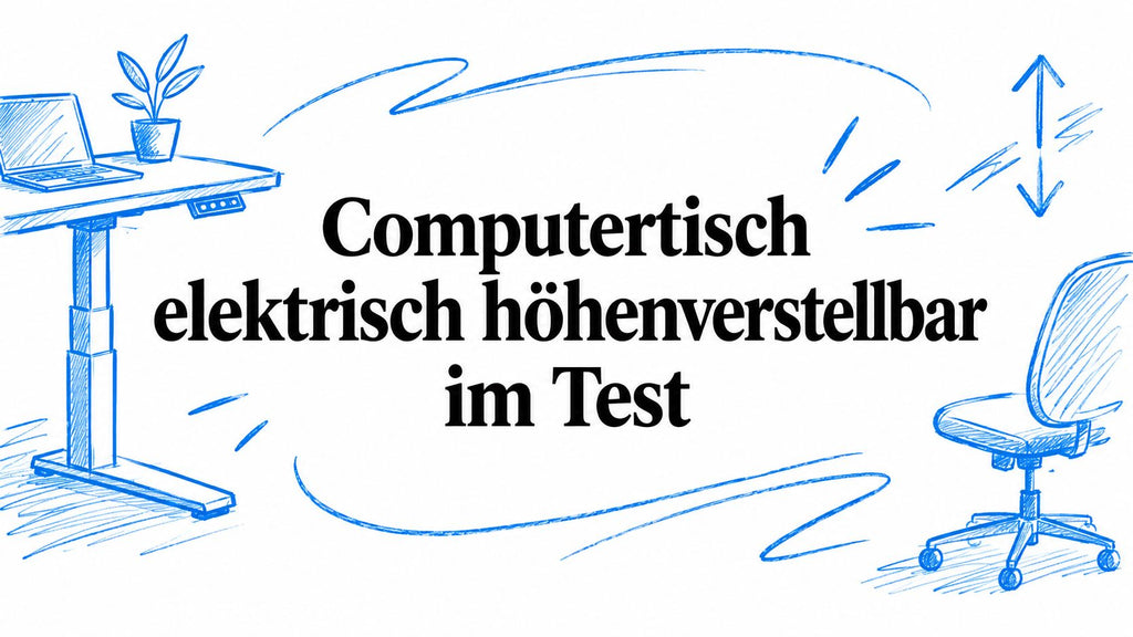 Computertisch elektrisch höhenverstellbar im Test