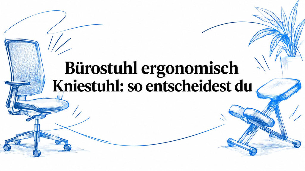 Bürostuhl ergonomisch Kniestuhl: so entscheidest du