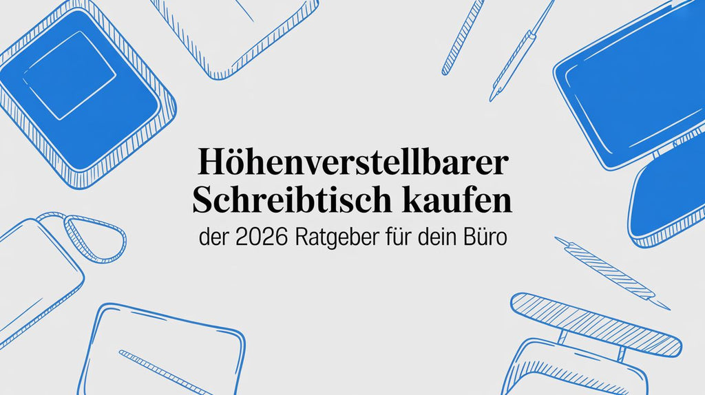 Höhenverstellbarer Schreibtisch kaufen: Der Ratgeber für dein Büro