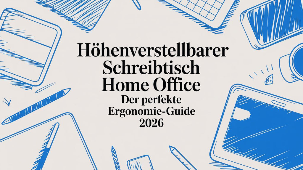 Höhenverstellbarer schreibtisch home office: Der Ergonomie-Guide