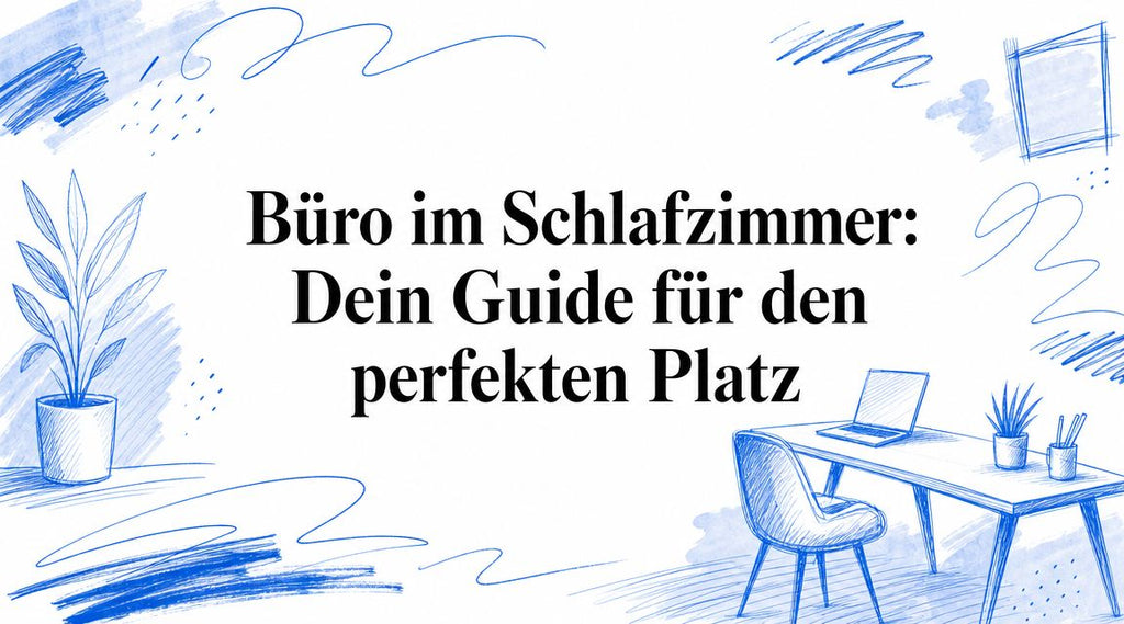 Büro im Schlafzimmer: Dein Guide für den perfekten Platz