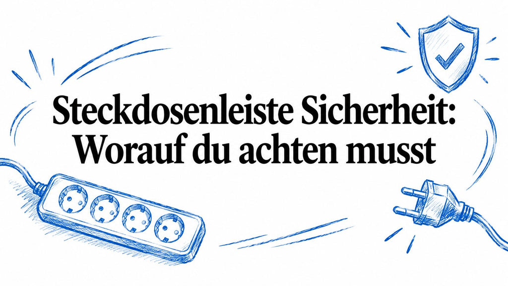 Steckdosenleiste Sicherheit: Worauf du achten musst