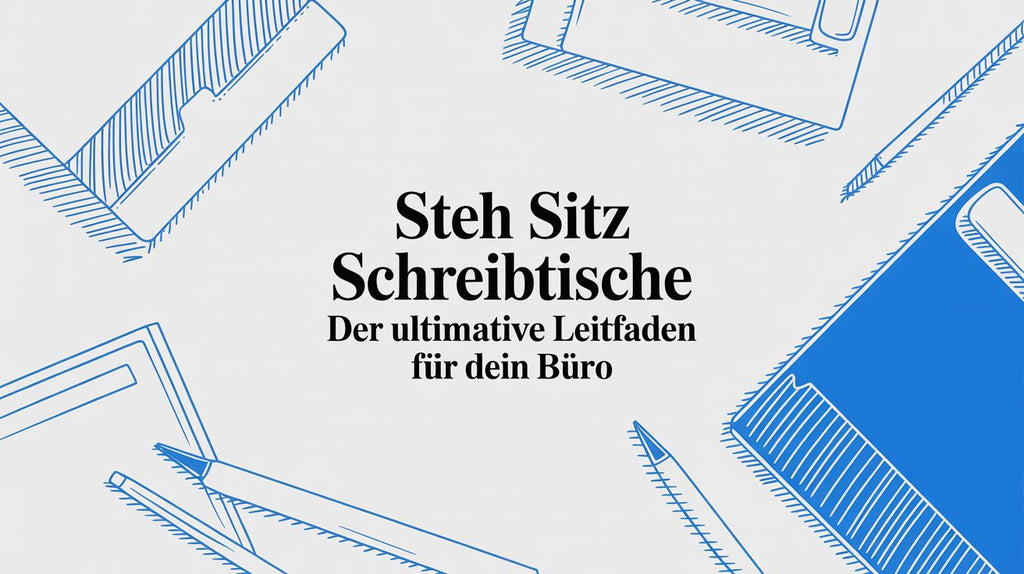 Steh Sitz Schreibtische: Der komplette Guide für Deinen Arbeitsplatz