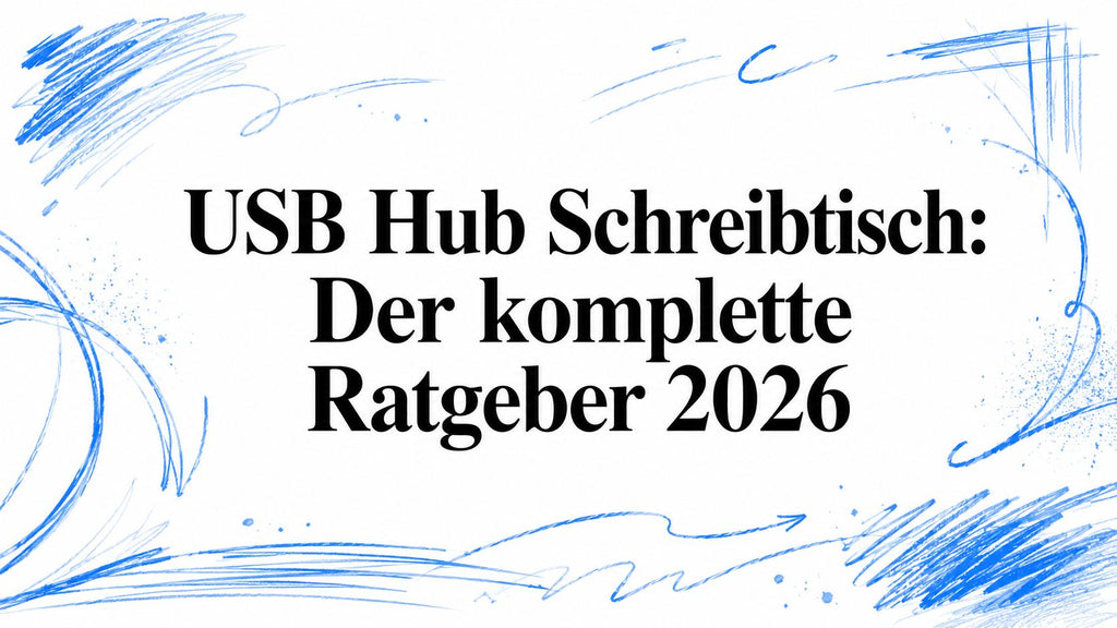 USB Hub Schreibtisch: Der komplette Ratgeber 2026