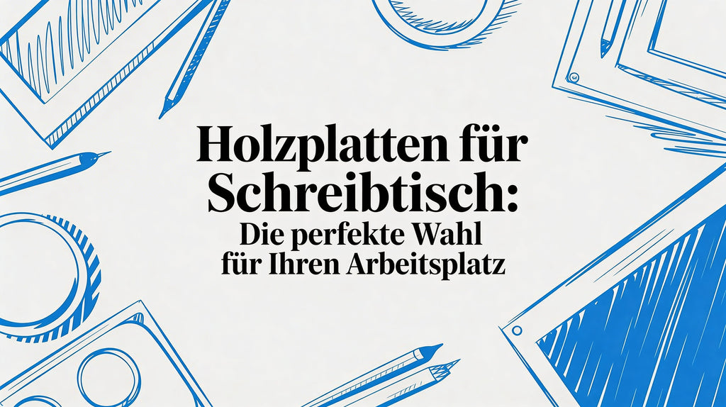 Holzplatten für Schreibtisch: Die richtige Wahl für deinen Arbeitsplatz