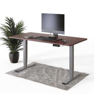 deskspace-pro-plus-elektrisch-hohenverstellbarer-schreibtisch-mahagoni-tischplatte-grau-gestell-160x80