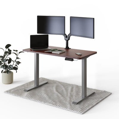 deskspace-pro-hohenverstellbarer-schreibtisch-mahagoni-tischplatte-grau-gestell-120x60