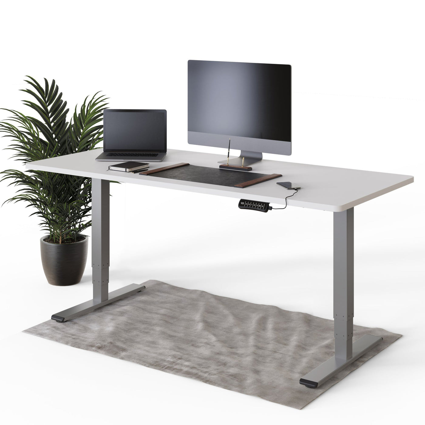 deskspace-pro-plus-elektrisch-hohenverstellbarer-schreibtisch-weiß-tischplatte-grau-gestell-180x80