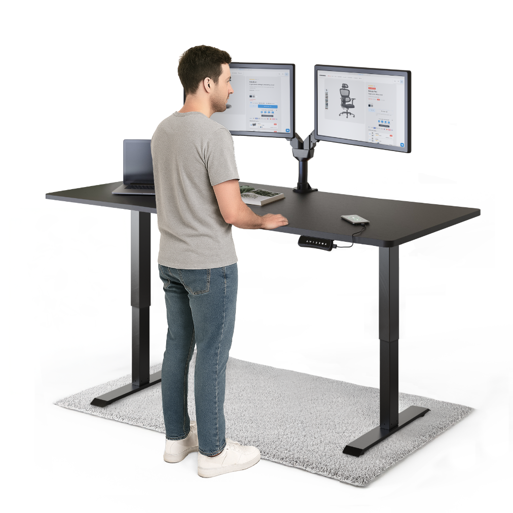 Schwarz / Schwarzes / 180 x 80 cm