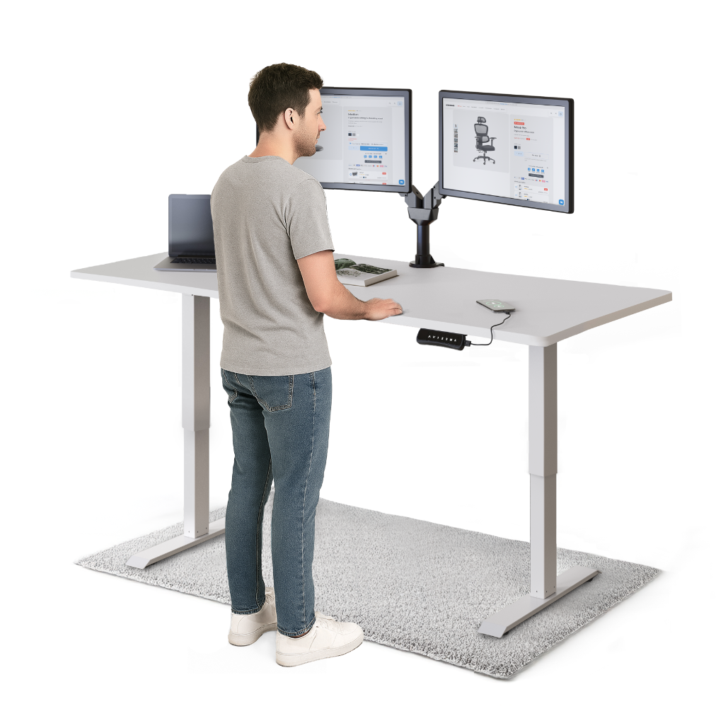 Weiß / Weißes / 180 x 80 cm