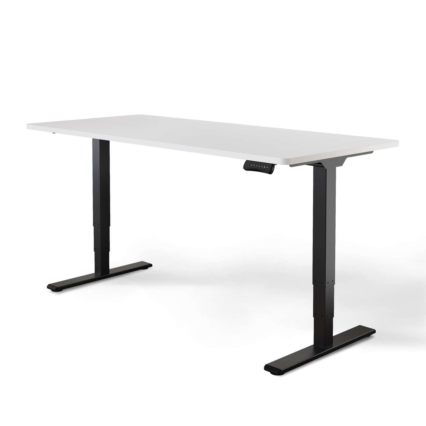Elektrisch höhenverstellbarer DESKSPACE Pro Plus ergonomischer Stehschreibtisch