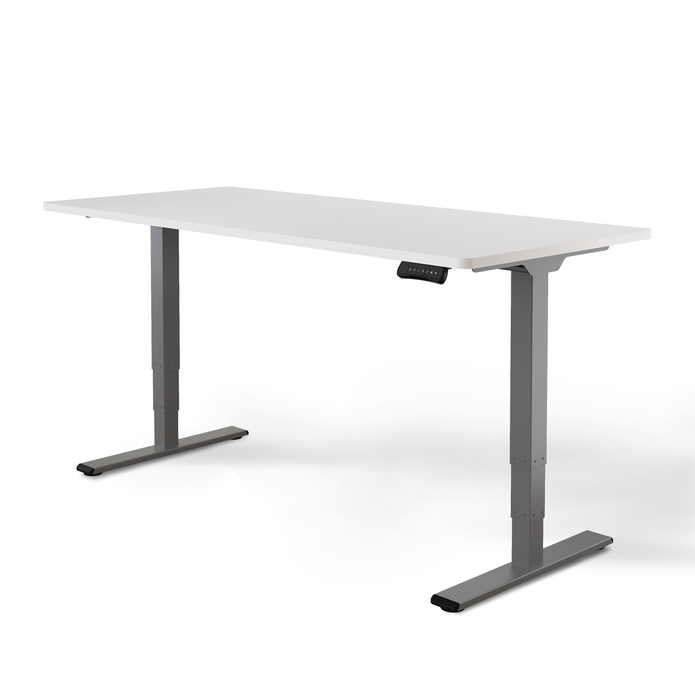 Elektrisch höhenverstellbarer DESKSPACE Pro Plus ergonomischer Stehschreibtisch