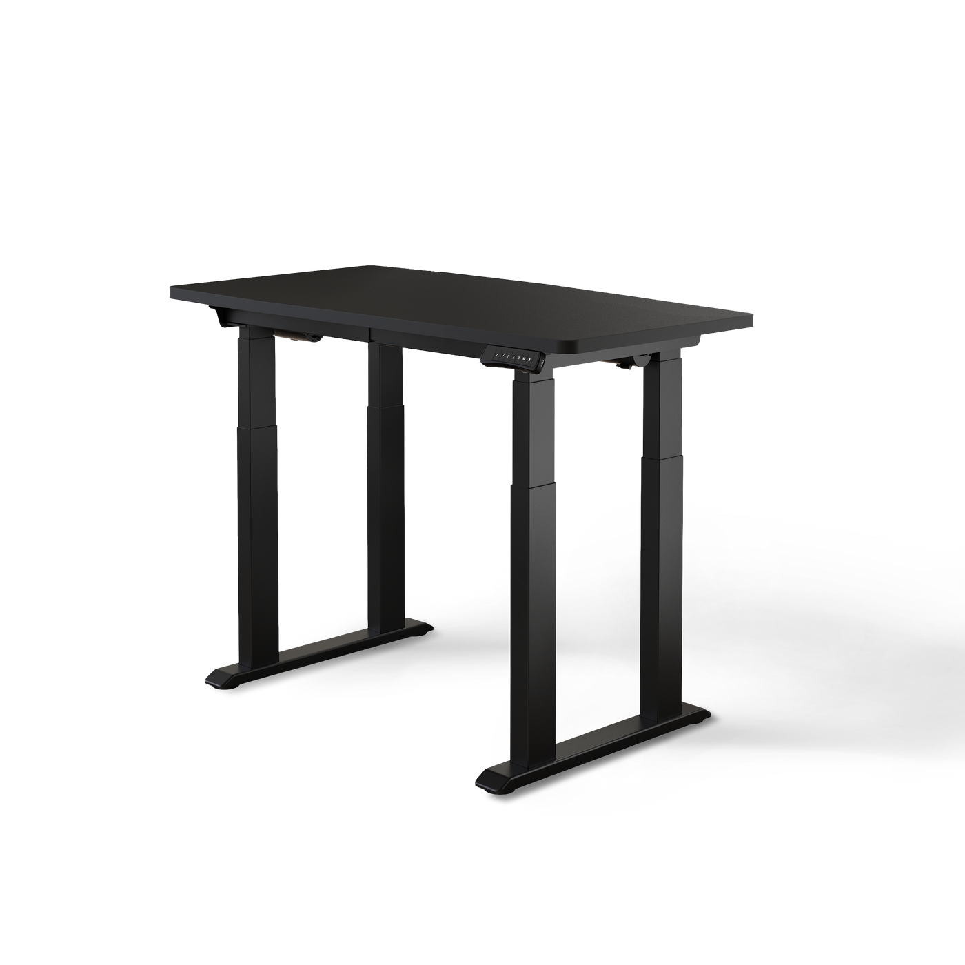 DESKSPACE Titan elektrisch höhenverstellbarer Schreibtisch mit 4 stabilen Beinen, Dual-Motor-Antrieb, 200 kg Tragkraft, Memory-Steuerung und modernem Design