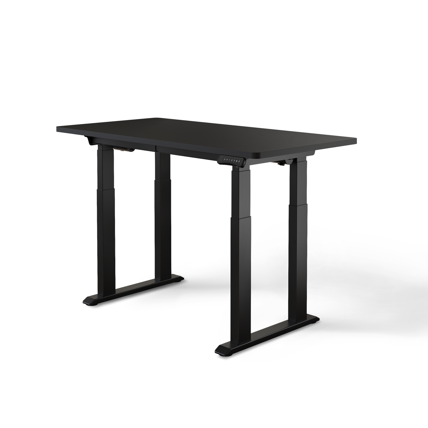 DESKSPACE Titan elektrisch höhenverstellbarer Schreibtisch mit 4 stabilen Beinen, Dual-Motor-Antrieb, 200 kg Tragkraft, Memory-Steuerung und modernem Design