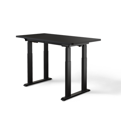 DESKSPACE Titan elektrisch höhenverstellbarer Schreibtisch mit 4 stabilen Beinen, Dual-Motor-Antrieb, 200 kg Tragkraft, Memory-Steuerung und modernem Design