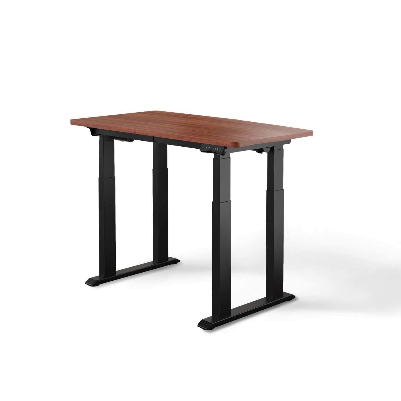 DESKSPACE Titan elektrisch höhenverstellbarer Schreibtisch mit 4 stabilen Beinen, Dual-Motor-Antrieb, 200 kg Tragkraft, Memory-Steuerung und modernem Design