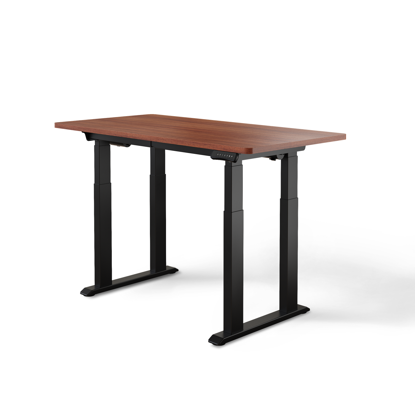 DESKSPACE Titan elektrisch höhenverstellbarer Schreibtisch mit 4 stabilen Beinen, Dual-Motor-Antrieb, 200 kg Tragkraft, Memory-Steuerung und modernem Design