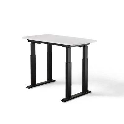 DESKSPACE Titan elektrisch höhenverstellbarer Schreibtisch mit 4 stabilen Beinen, Dual-Motor-Antrieb, 200 kg Tragkraft, Memory-Steuerung und modernem Design