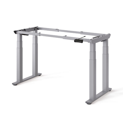 DESKSPACE Titan elektrisch höhenverstellbarer Schreibtisch mit 4 stabilen Beinen, Dual-Motor-Antrieb, 200 kg Tragkraft, Memory-Steuerung und modernem Design