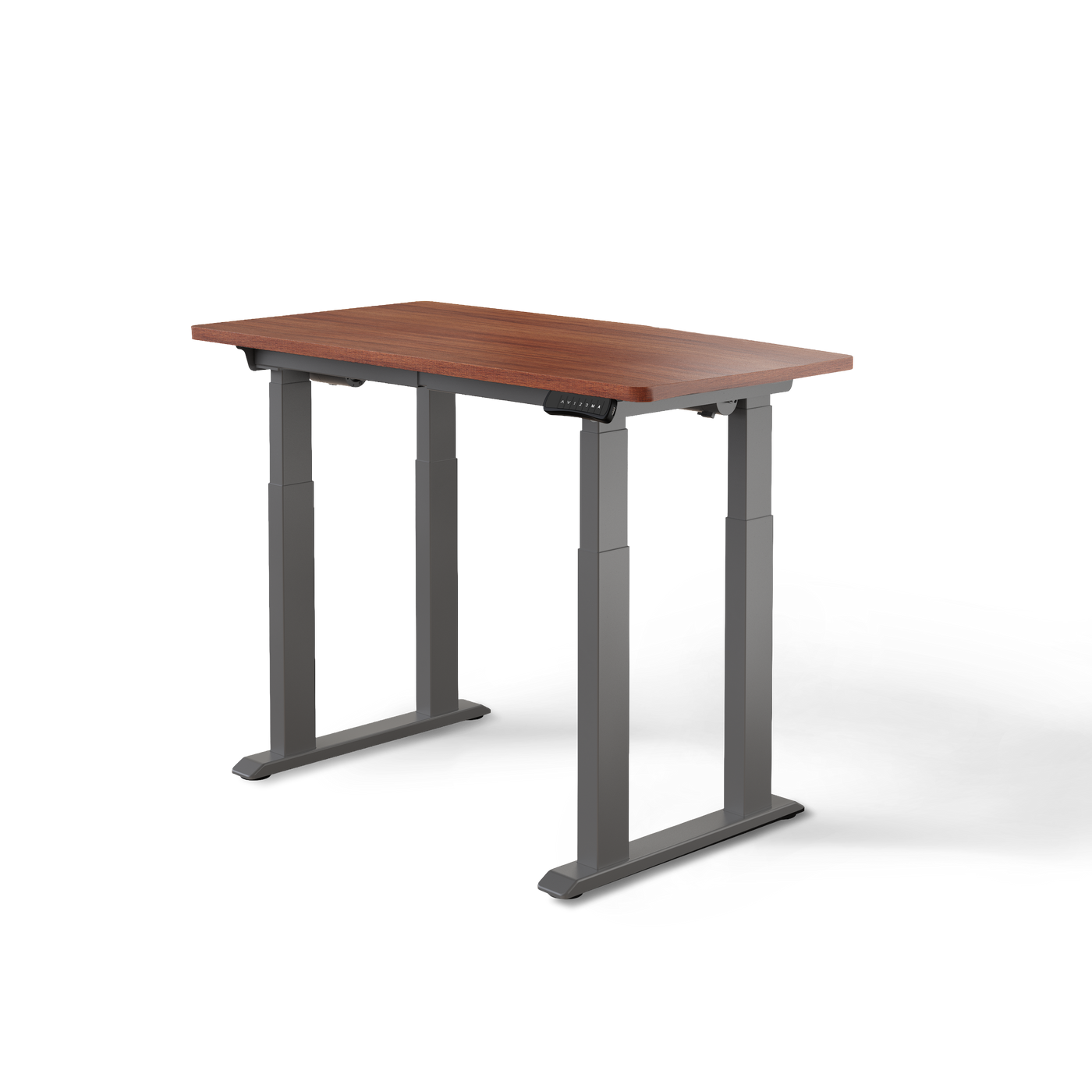 DESKSPACE Titan elektrisch höhenverstellbarer Schreibtisch mit 4 stabilen Beinen, Dual-Motor-Antrieb, 200 kg Tragkraft, Memory-Steuerung und modernem Design