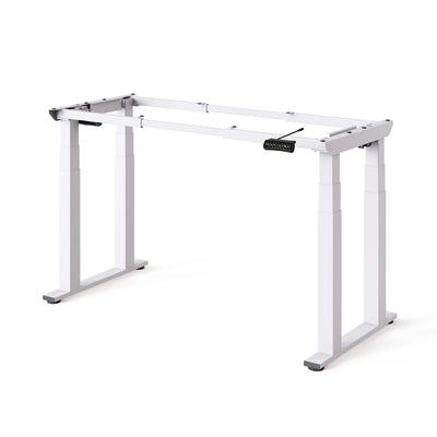 DESKSPACE Titan elektrisch höhenverstellbarer Schreibtisch mit 4 stabilen Beinen, Dual-Motor-Antrieb, 200 kg Tragkraft, Memory-Steuerung und modernem Design