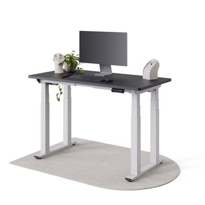 DESKSPACE Titan elektrisch höhenverstellbarer Schreibtisch mit 4 stabilen Beinen, Dual-Motor-Antrieb, 200 kg Tragkraft, Memory-Steuerung und modernem Design