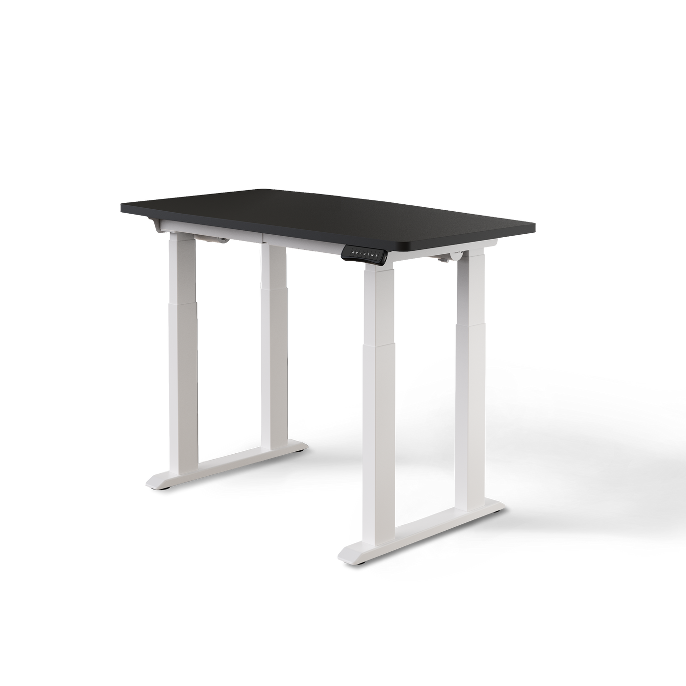 DESKSPACE Titan elektrisch höhenverstellbarer Schreibtisch mit 4 stabilen Beinen, Dual-Motor-Antrieb, 200 kg Tragkraft, Memory-Steuerung und modernem Design