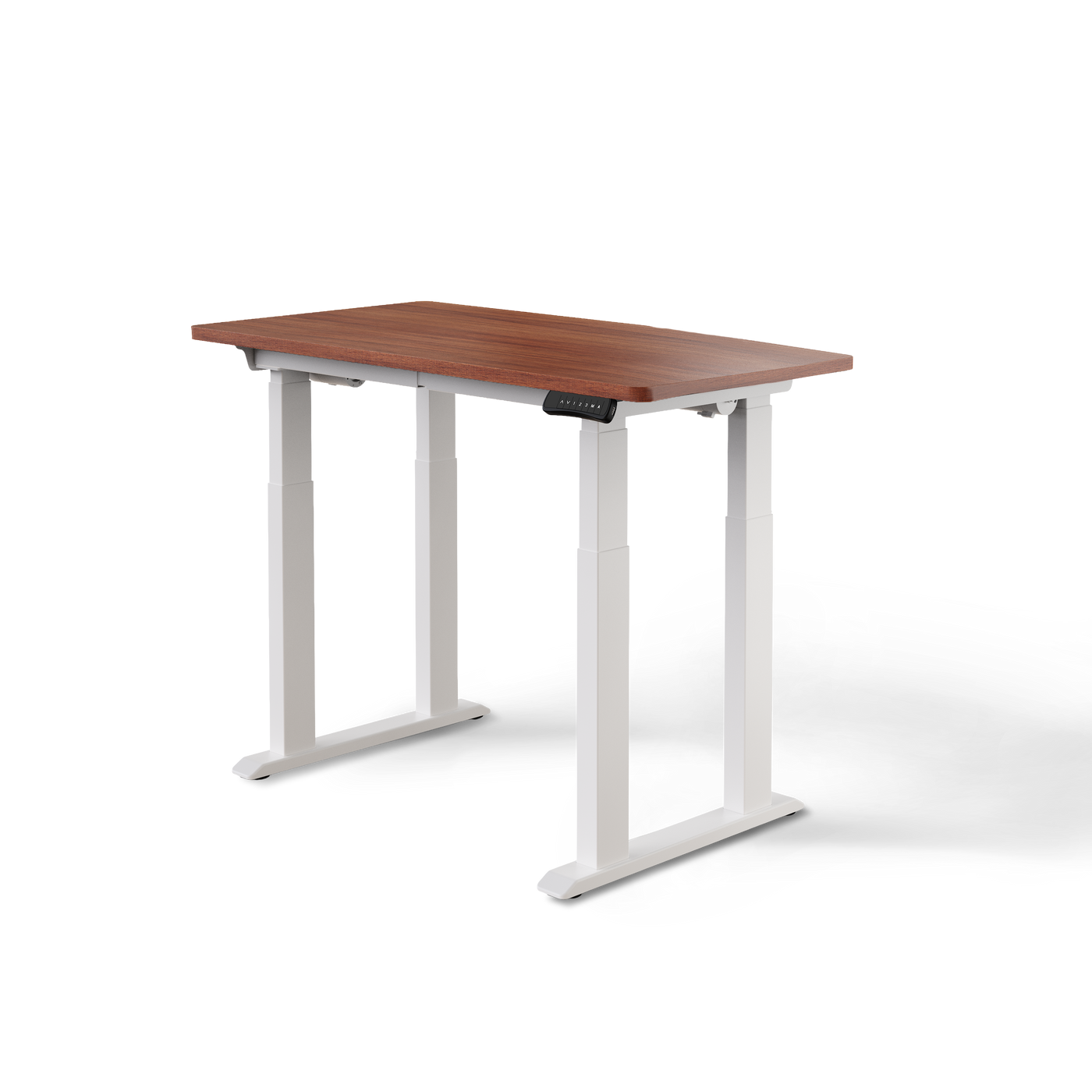 DESKSPACE Titan elektrisch höhenverstellbarer Schreibtisch mit 4 stabilen Beinen, Dual-Motor-Antrieb, 200 kg Tragkraft, Memory-Steuerung und modernem Design