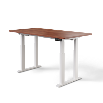 DESKSPACE Titan elektrisch höhenverstellbarer Schreibtisch mit 4 stabilen Beinen, Dual-Motor-Antrieb, 200 kg Tragkraft, Memory-Steuerung und modernem Design