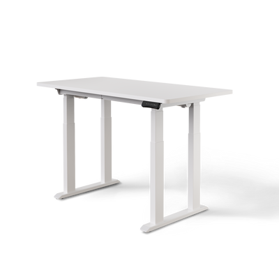 DESKSPACE Titan elektrisch höhenverstellbarer Schreibtisch mit 4 stabilen Beinen, Dual-Motor-Antrieb, 200 kg Tragkraft, Memory-Steuerung und modernem Design