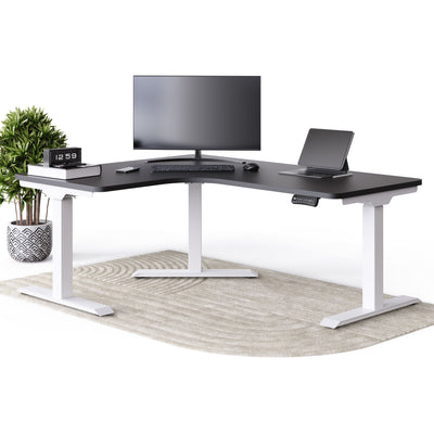 deskspace-corner-hohenverstellbarer-schreibtisch-schwarz-tischplatte-weiß-gestell