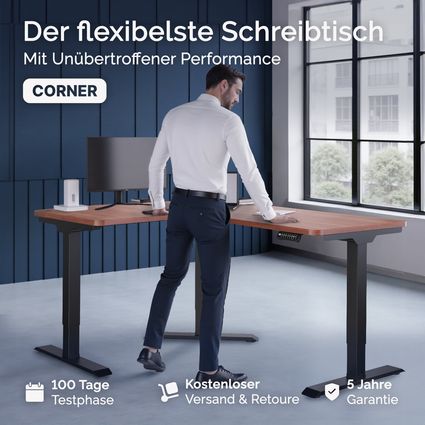 deskspace-corner-hohenverstellbarer-schreibtisch-mahagoni-tischplatte-schwarz-gestell