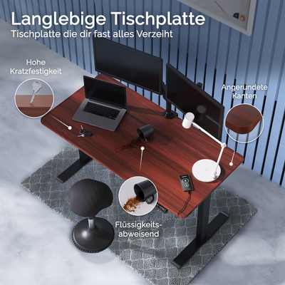 DESQUP PRO PLUS | Electrically height-adjustable desk 