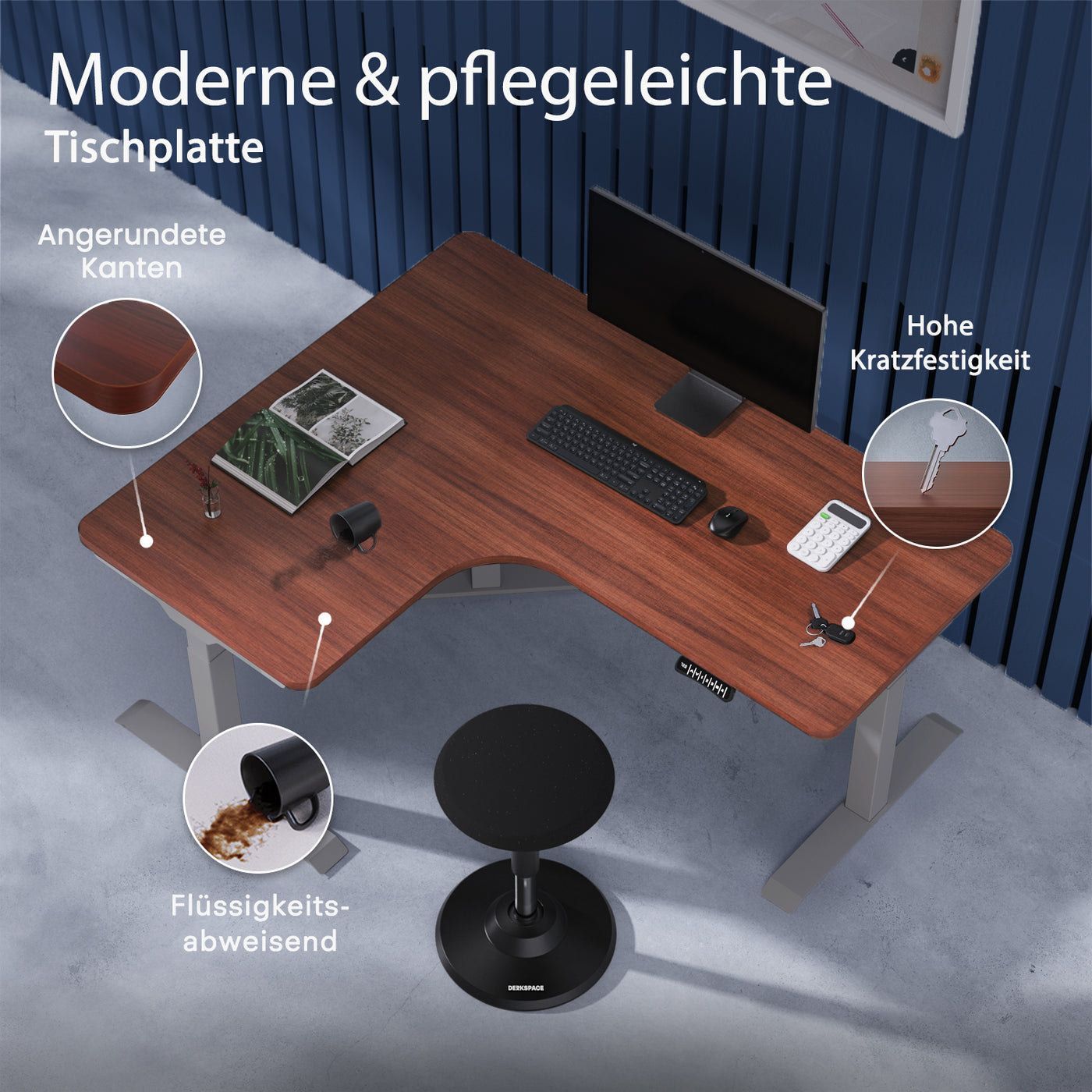 deskspace-corner-hohenverstellbarer-schreibtisch-mahagoni-tischplatte-grau-gestell