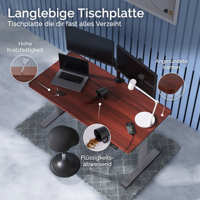 DESQUP PRO PLUS | Electrically height-adjustable desk 