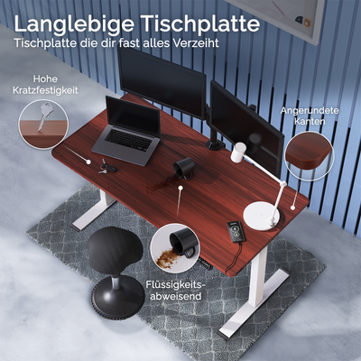 DESQUP PRO PLUS | Electrically height-adjustable desk 