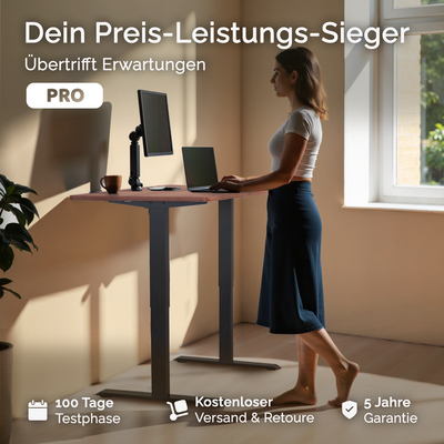 DESQUP PRO | Electrically height-adjustable desk 