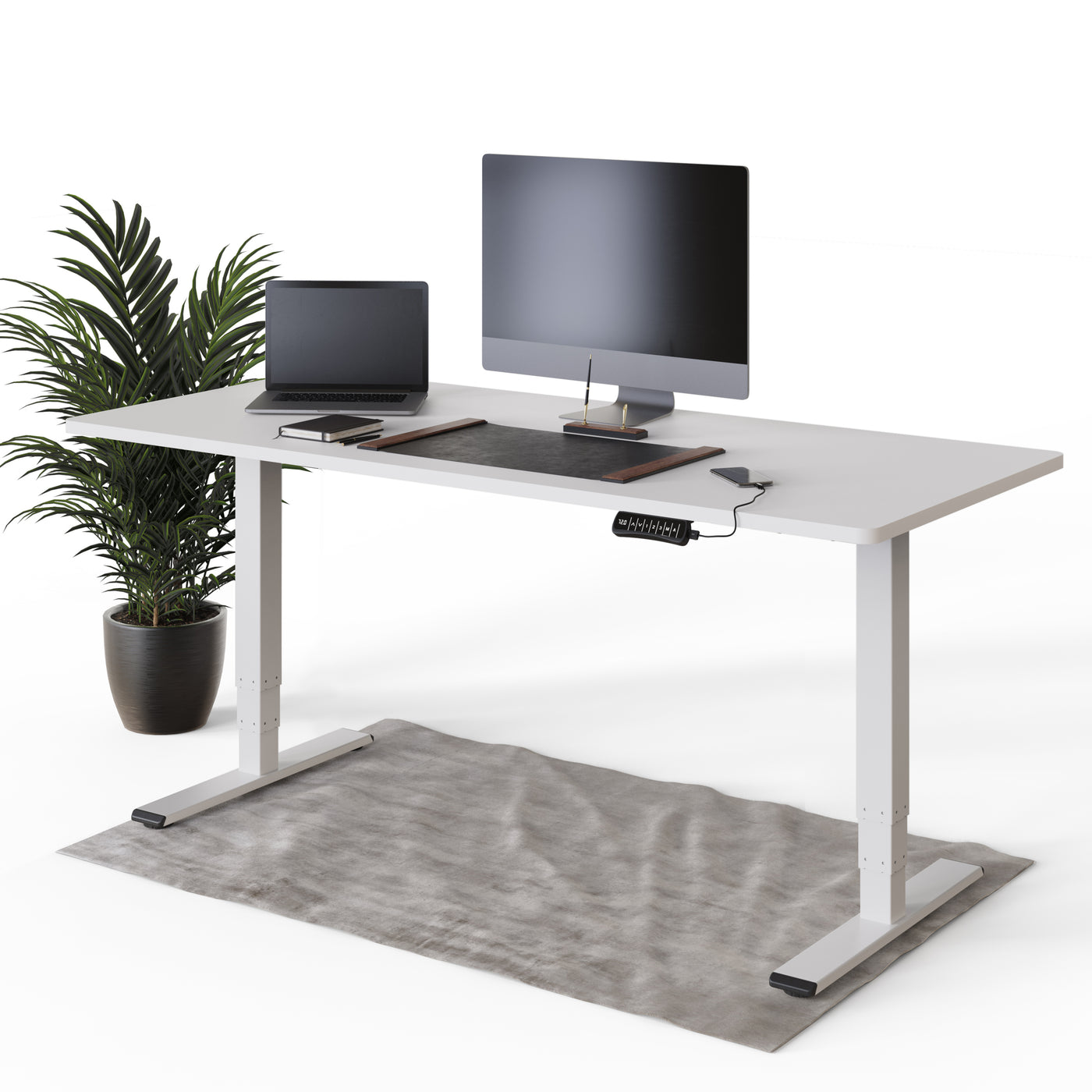 deskspace-pro-plus-elektrisch-hohenverstellbarer-schreibtisch-weiß-tischplatte-weiß-gestell-180x80