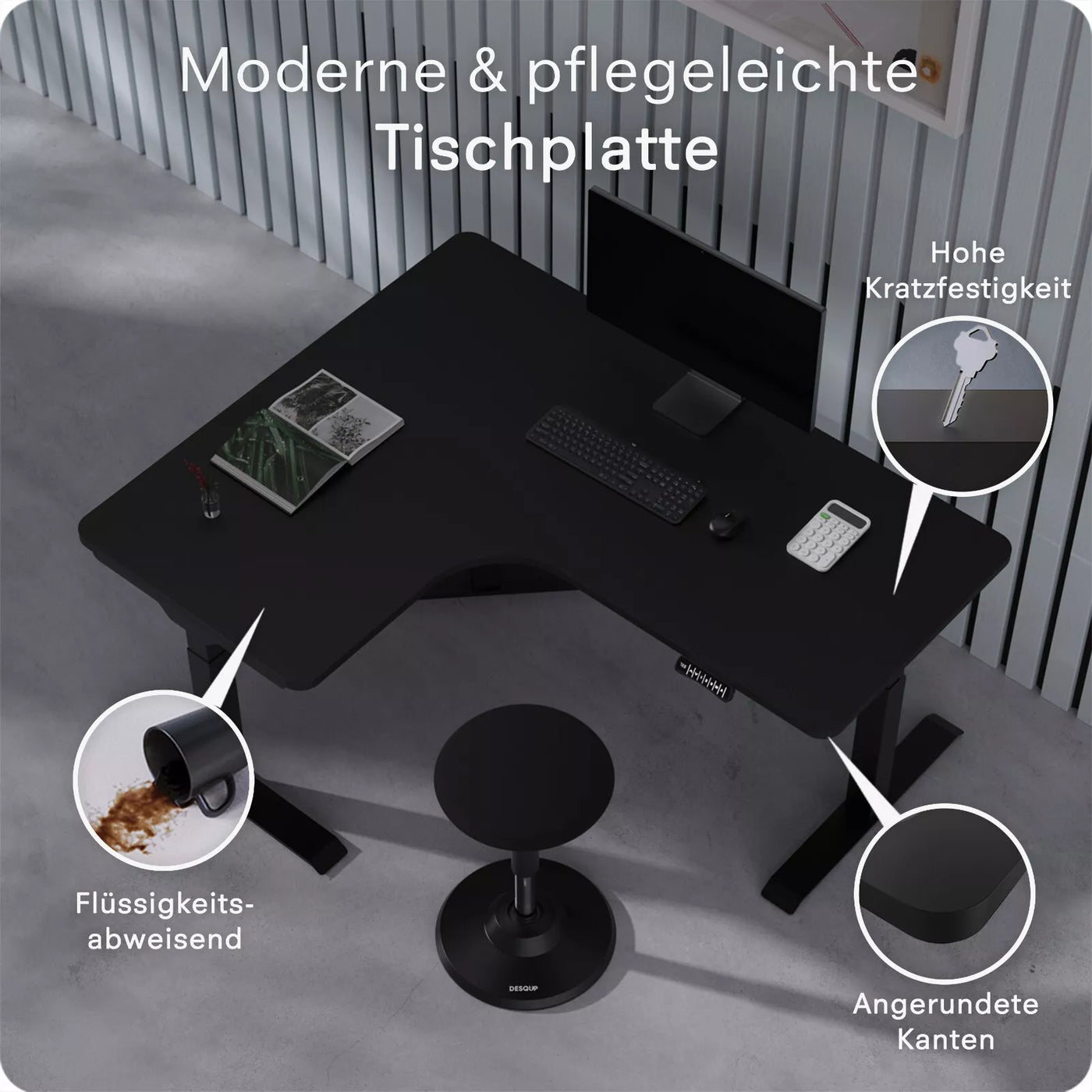 Eck Tischplatte
