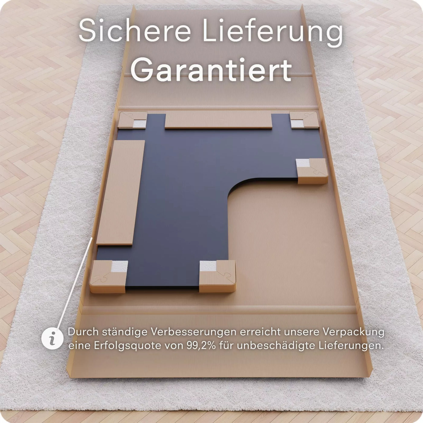 Eck Tischplatte
