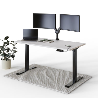 deskspace-pro-hohenverstellbarer-schreibtisch-weiß-tischplatte-schwarz-gestell-160x80